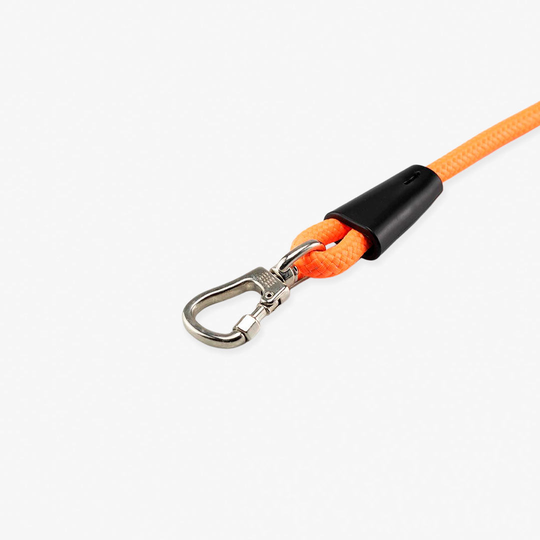 Guia de Corda para Cachorros 2 Metros Neon Orange Dog Trip Brasil