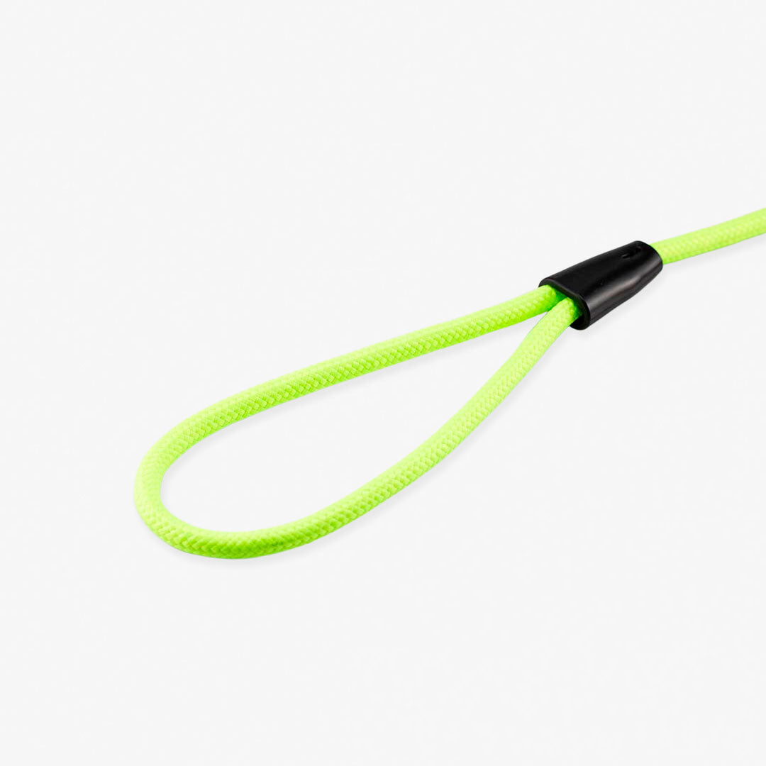 Guia de Corda Padrão para Cachorros Neon Green Dog Trip Brasil