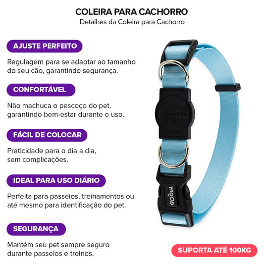 Coleira para Cachorros Sea Mood Pet