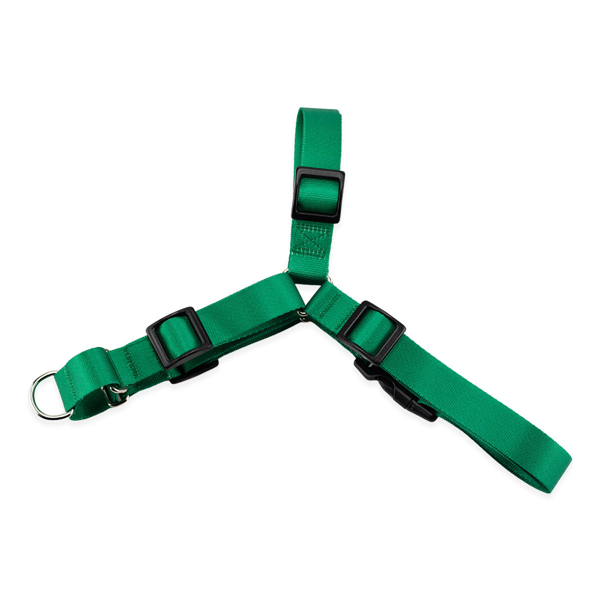 Peitoral para Cachorros Antipuxão Verde Basic Pet