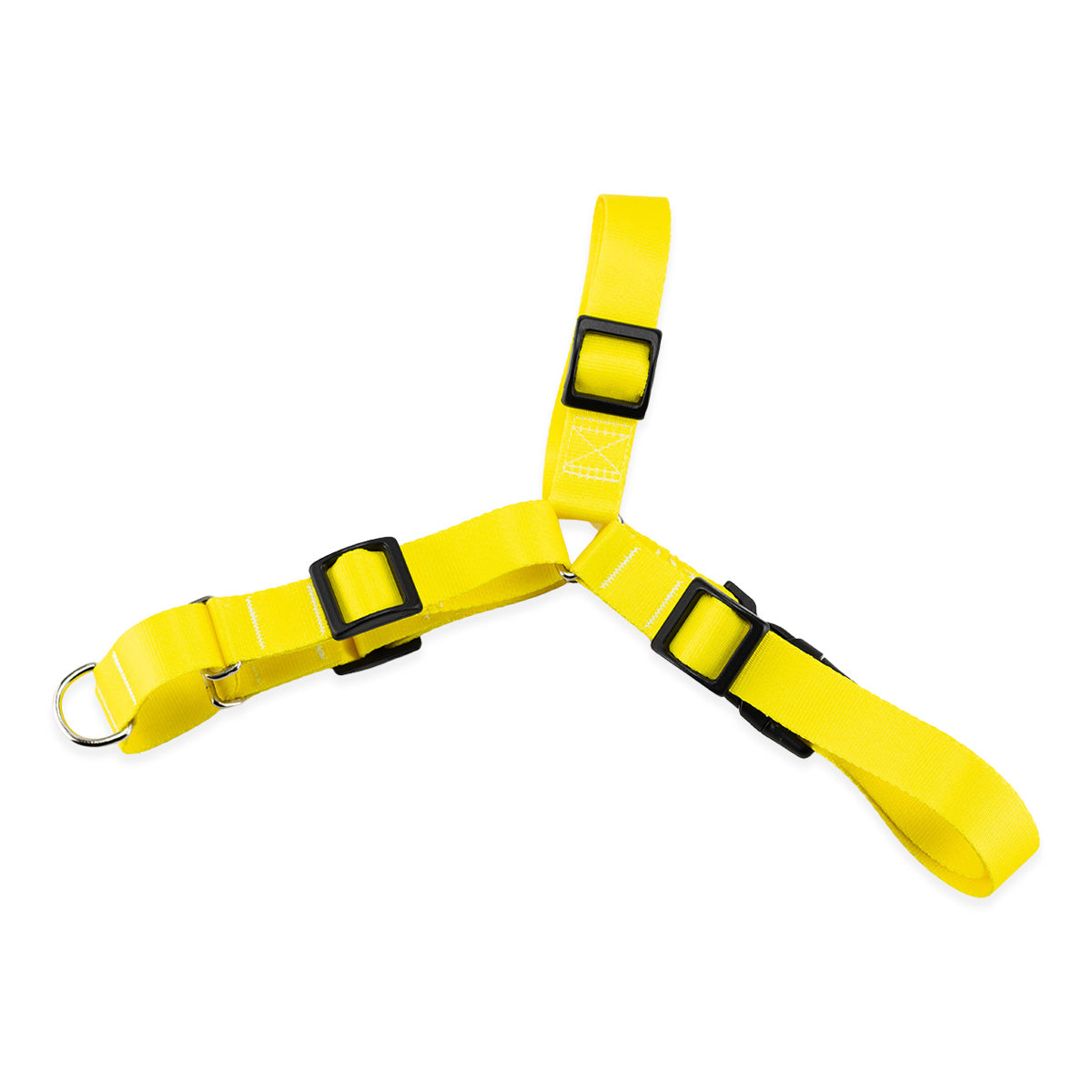 Peitoral para Cachorros Antipuxão Amarelo Basic Pet