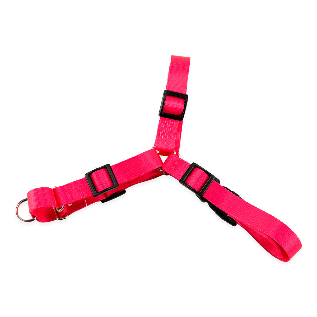 Peitoral para Cachorros Antipuxão Rosa Basic Pet