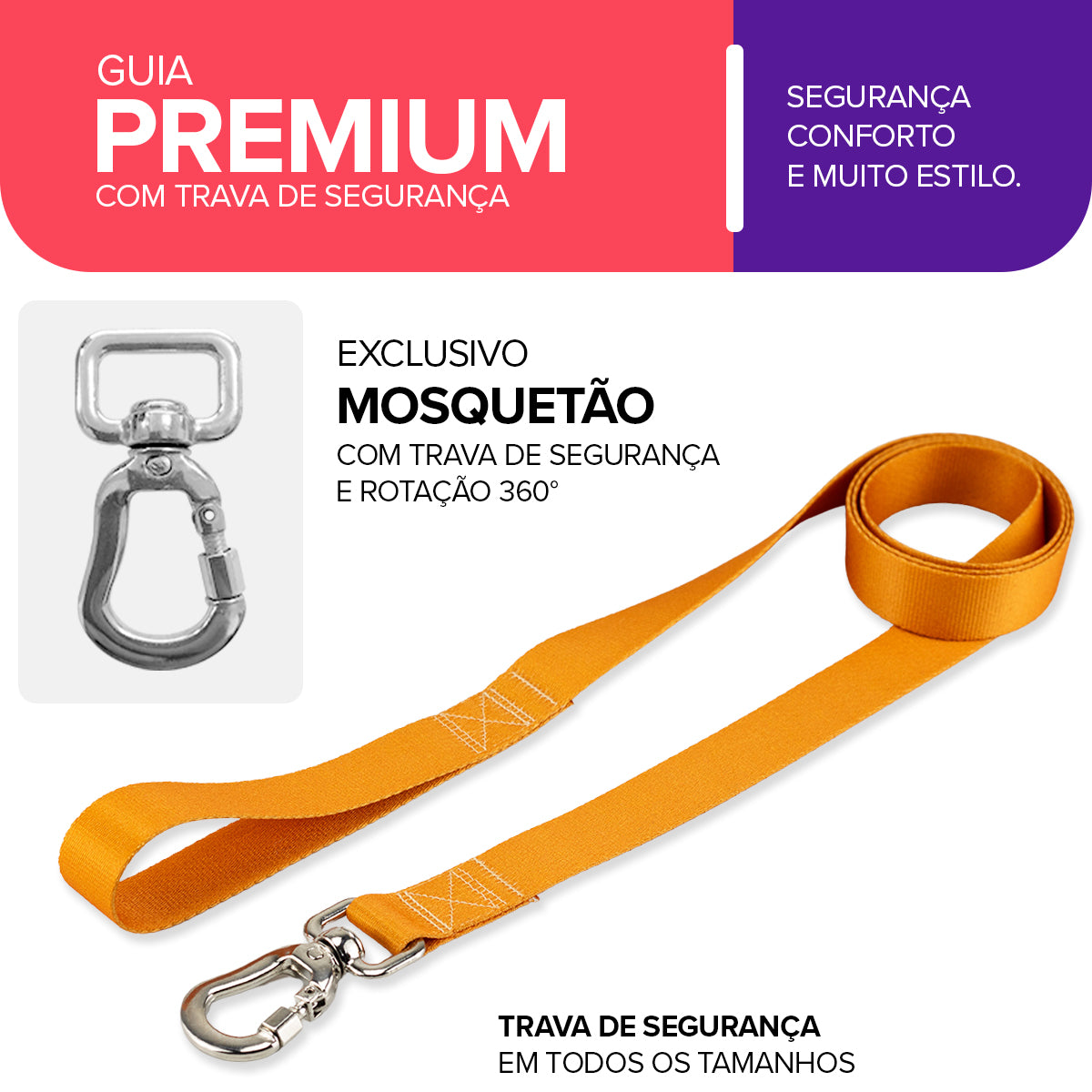 Guia para Cachorros Caramelo Basic Pet