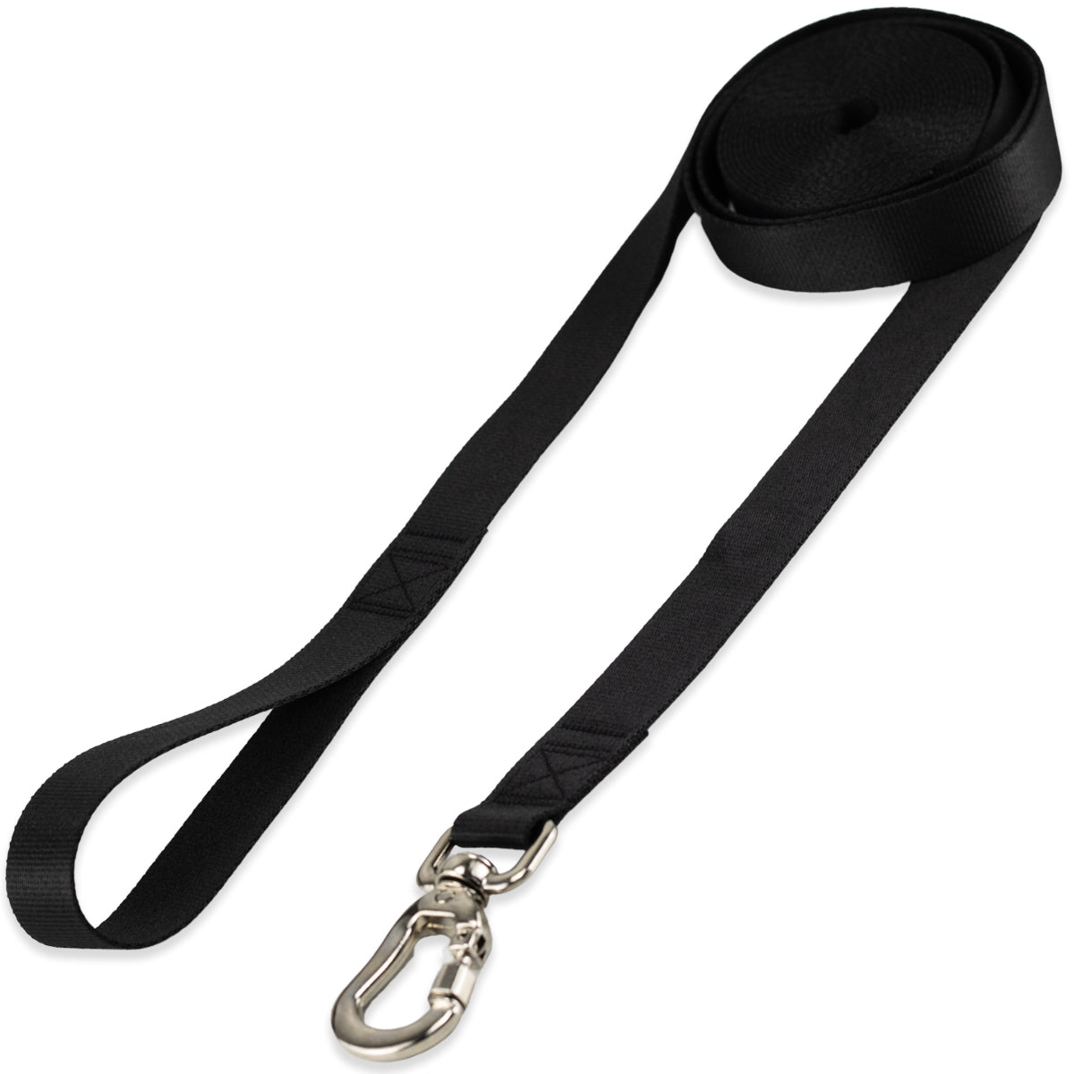 Guia Longa 10 Metros para Cachorros Preto Basic Pet
