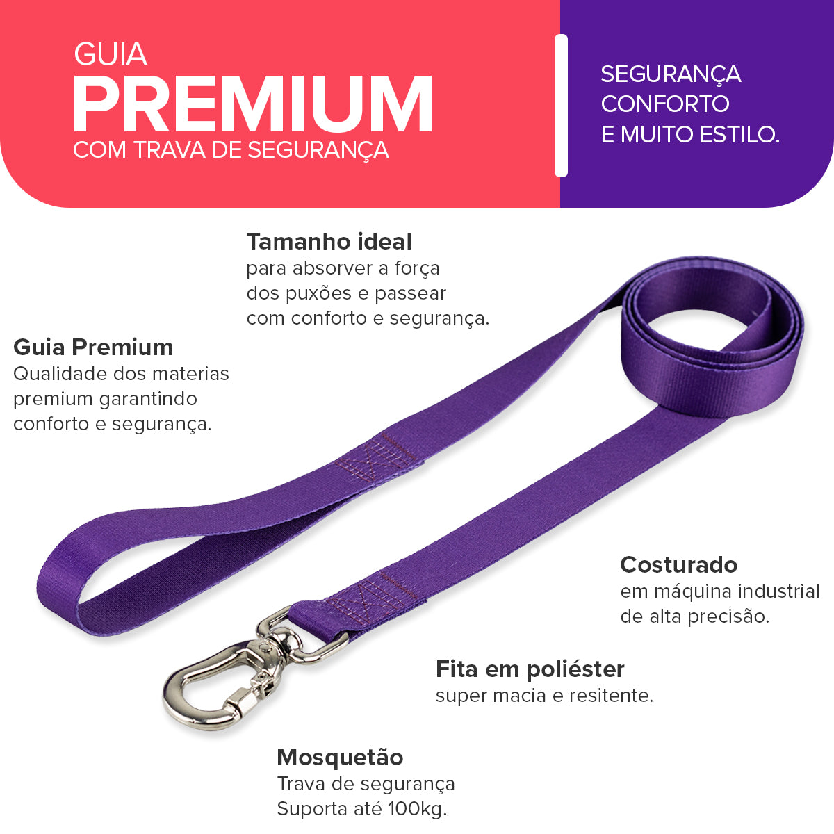 Guia para Cachorros Roxo Basic Pet