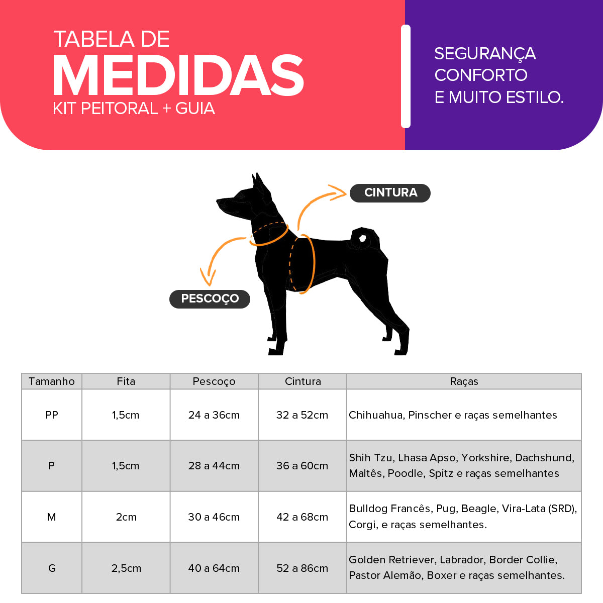 Peitoral para Cachorros H Stem Basic Pet