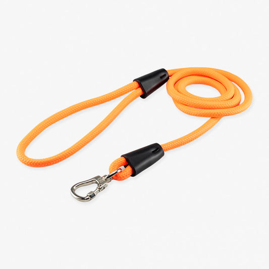 Guia de Corda para Cachorros 2 Metros Neon Orange Dog Trip Brasil