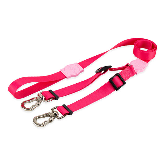 Guia Dupla para Cachorros Rose Mood Pet