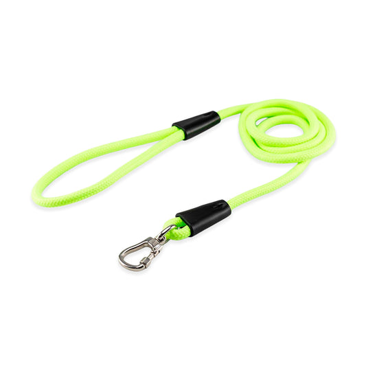 Guia de Corda Padrão para Cachorros Neon Green Dog Trip Brasil