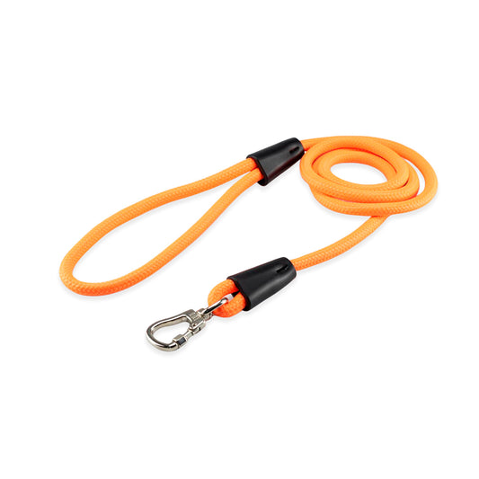 Guia de Corda Padrão para Cachorros Neon Orange Dog Trip Brasil