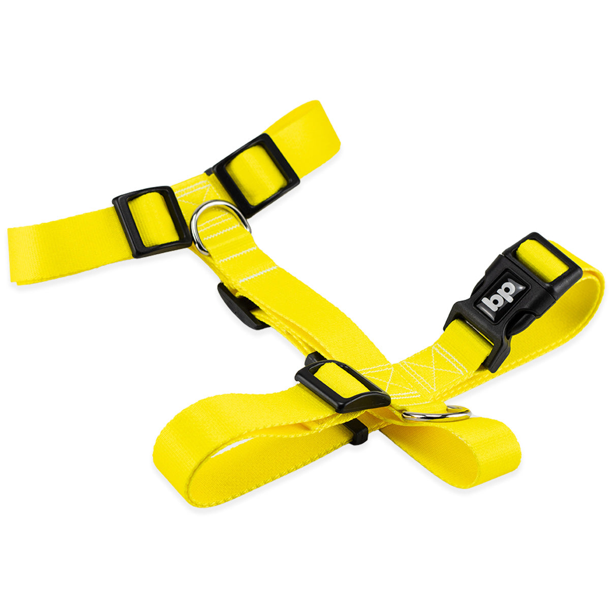 Peitoral para Cachorros H Amarelo Basic Pet
