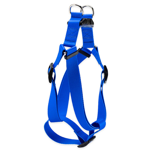 Peitoral para Cachorros Americano Azul Basic Pet