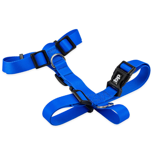 Peitoral para Cachorros H Azul Basic Pet