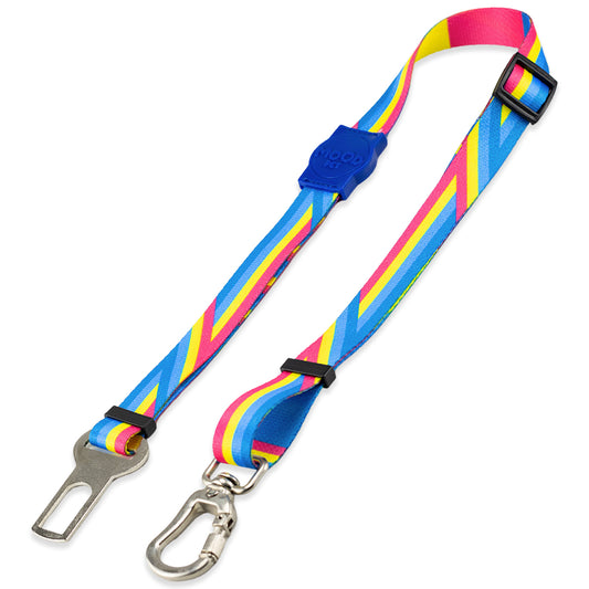 Cinto de Segurança Pet Bells Blue Mood Pet