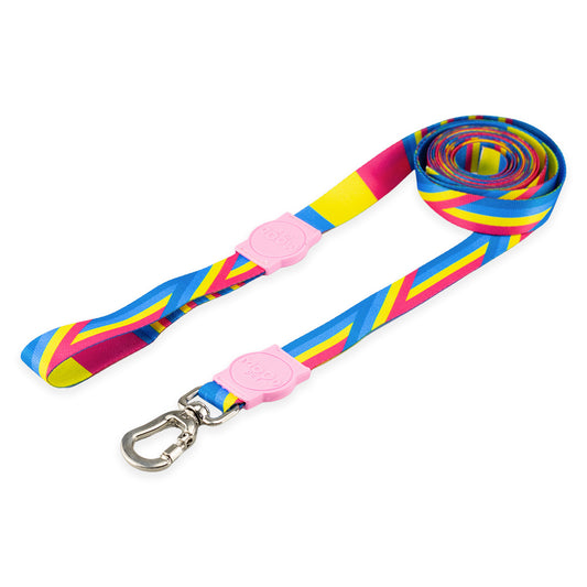 Guia Longa 5 Metros para Cachorros Bells Rose Mood Pet