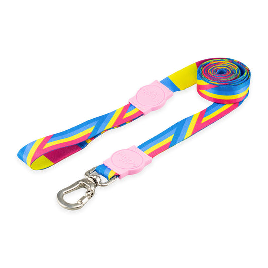 Guia Longa 2 Metros para Cachorros Bells Rose Mood Pet