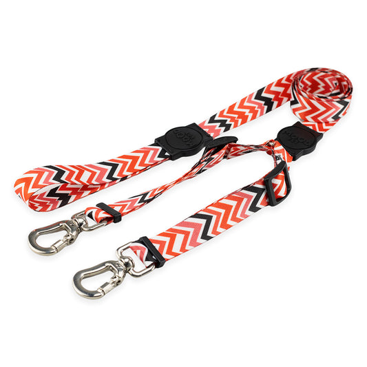 Guia Dupla para Cachorros Fine Black Mood Pet
