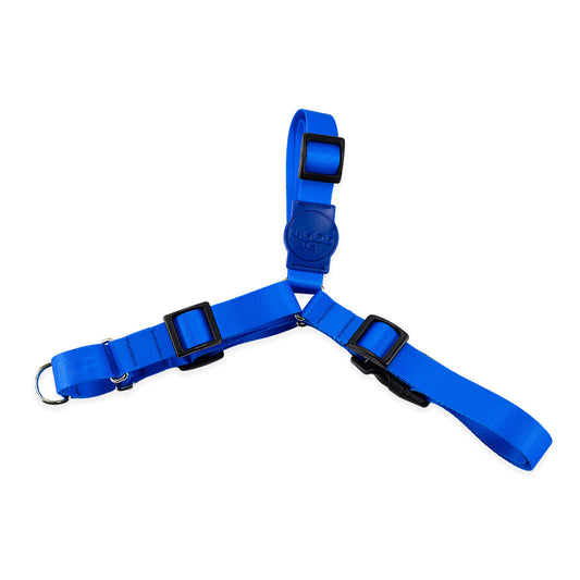 Peitoral para Cachorros Antipuxão Blue Mood Pet