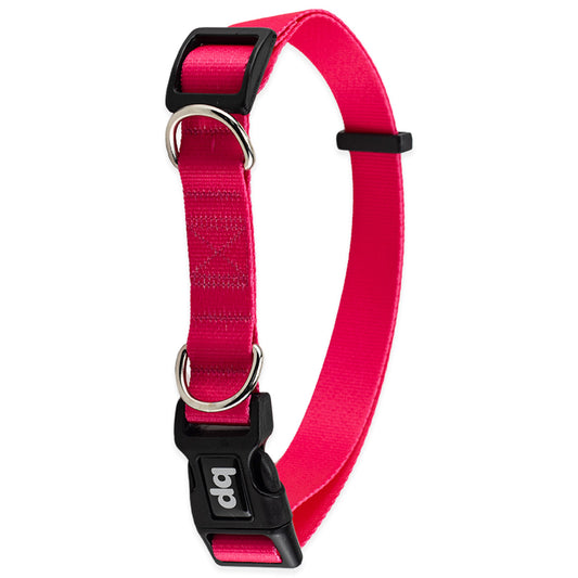 Coleira para Cachorros Rosa Basic Pet