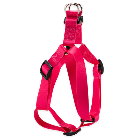 Peitoral para Cachorros Americano Rosa Basic Pet