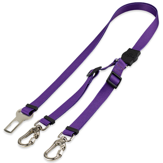 Cinto de Segurança Duplo Purple Mood Pet