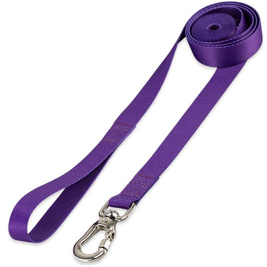 Guia Longa 2 Metros para Cachorros Roxo Basic Pet